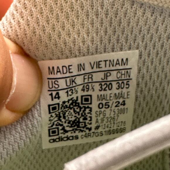 ADIDAS Adizero Electric Mens 14 Baseball Cleats Gray/Black IF3267 - Picture 11 of 11